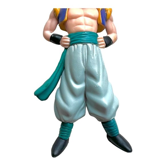 Dragon Ball Z Vintage Anime Super Saiyan Gogeta Bandai Action Figure Size 3.75" - Picture 6 of 8